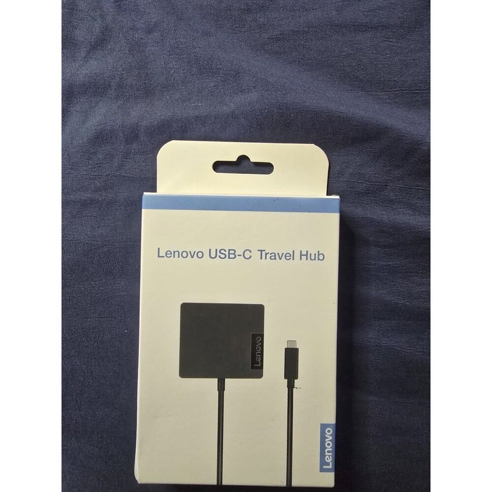 Lenovo USB-C Travel Hub In Black GX90M61235- NEW/ SEALED